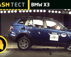 Краш-тест автомобиля BMW X3