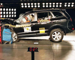Краш-тест Hyundai Santa Fe